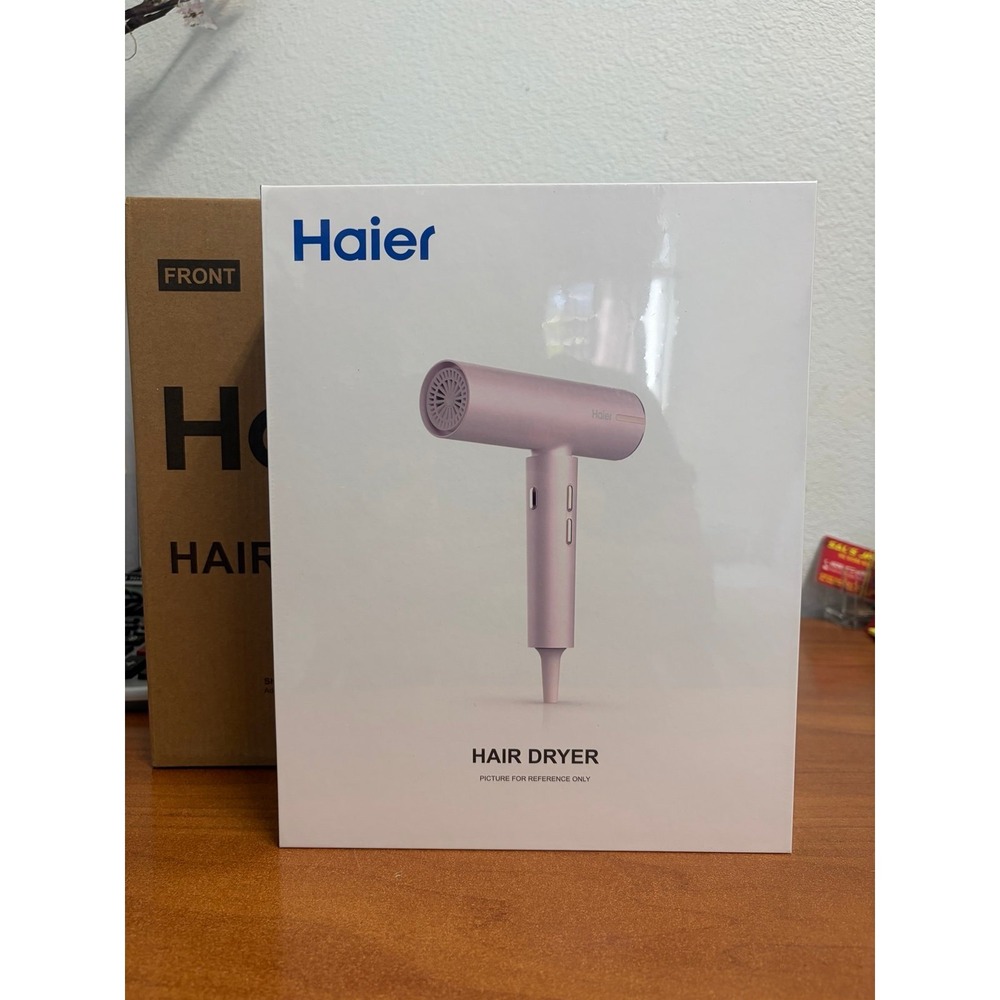 Haier- Hair Dryer new sealed in box  - pink